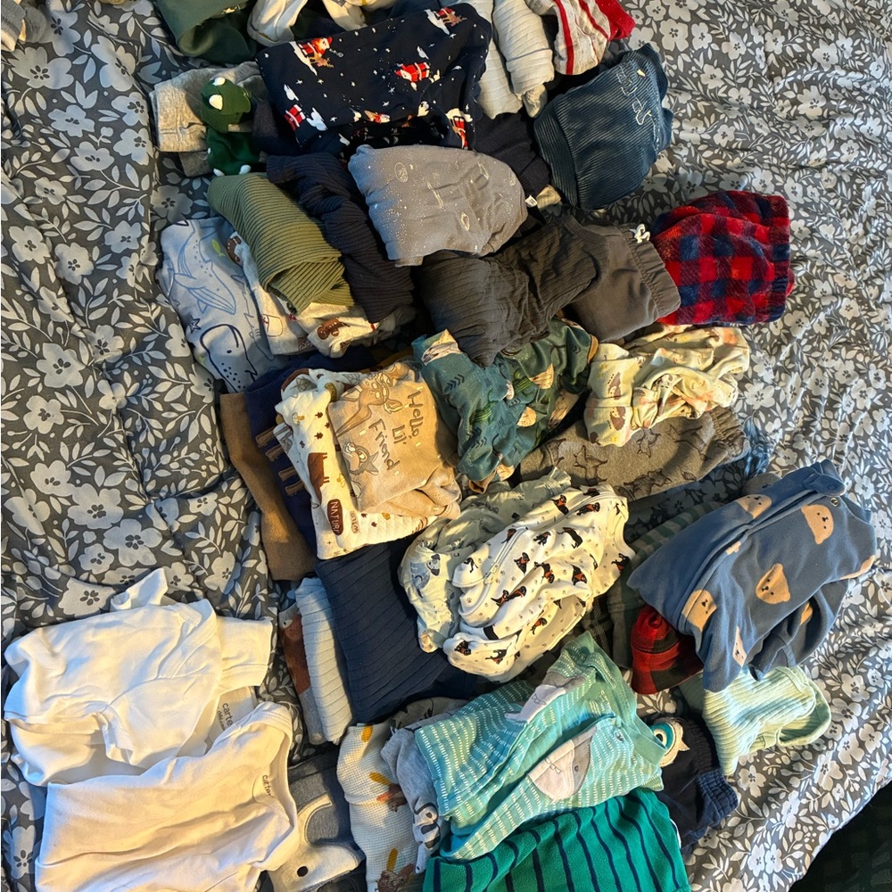 Baby 100pc Mixed Sleepwear & Onesies - Multicolor